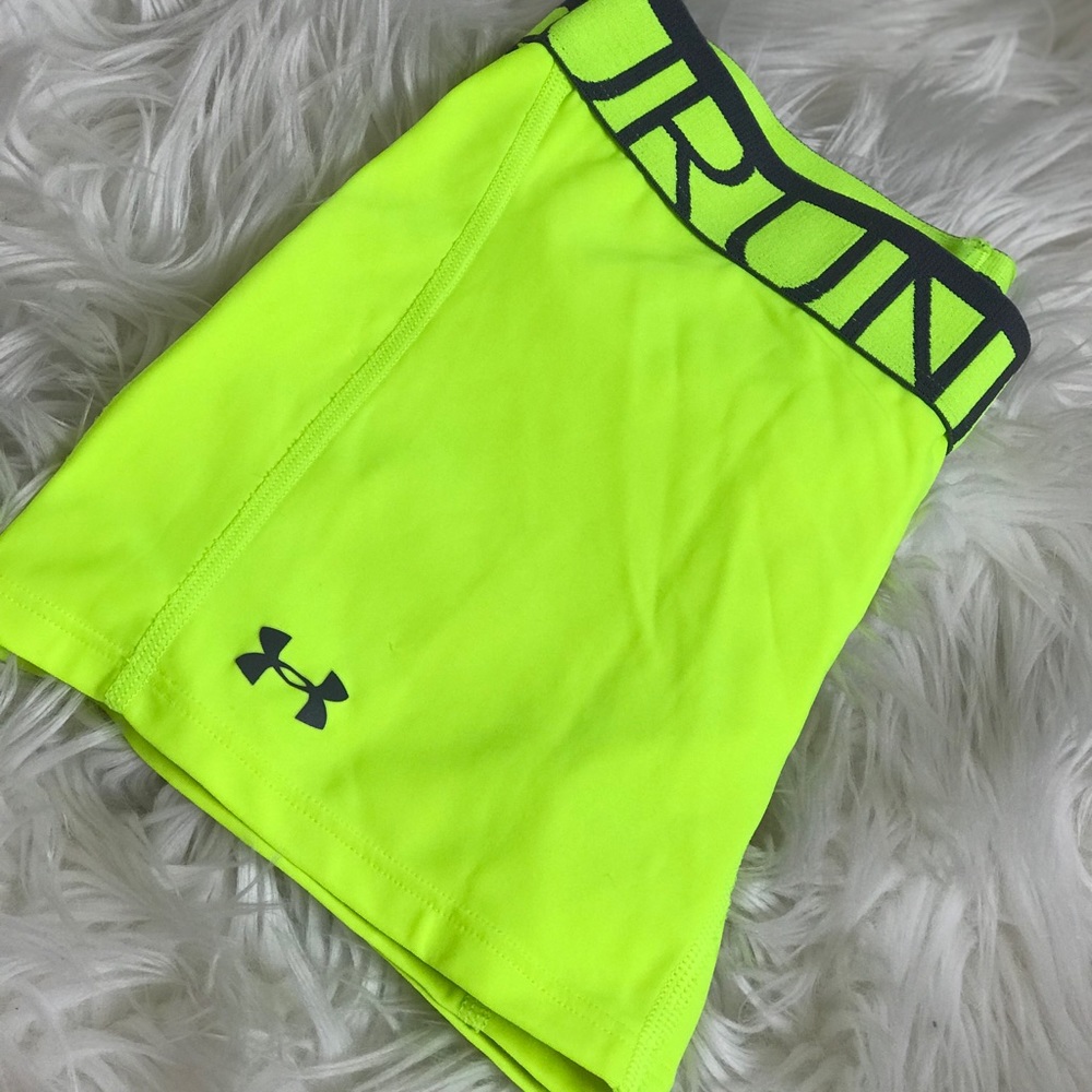 Under Armour Neon Yellow Shorts
